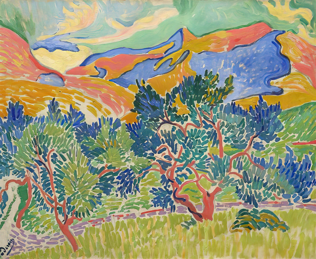 What Are the Mountains of Collioure? A Deep Dive into André Derain’s Fauvist Masterpiece