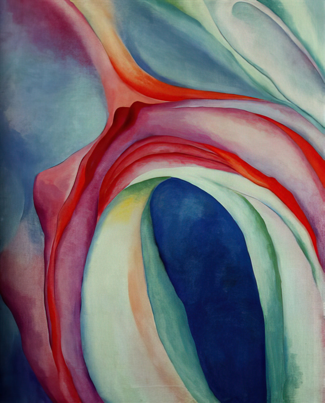 What Is Georgia O’Keeffe’s 'Music—Pink and Blue No. 2' (1918) Really About?