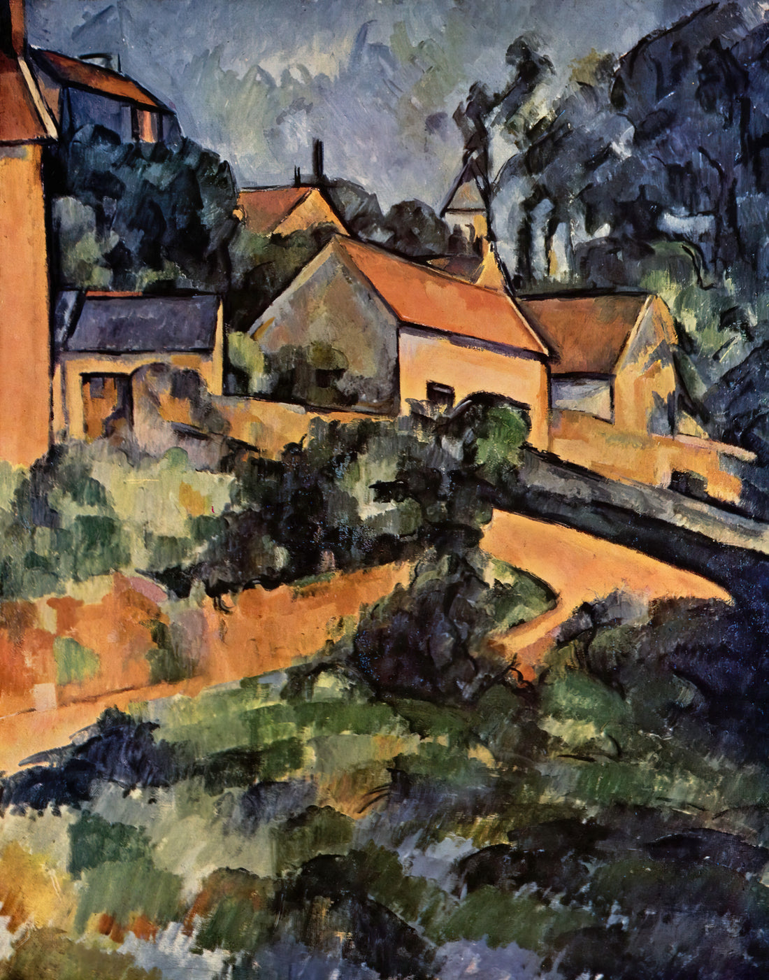 Warum ist Paul Cézannes "La Route en Provence" ein Meisterwerk der Landschaftsmalerei?