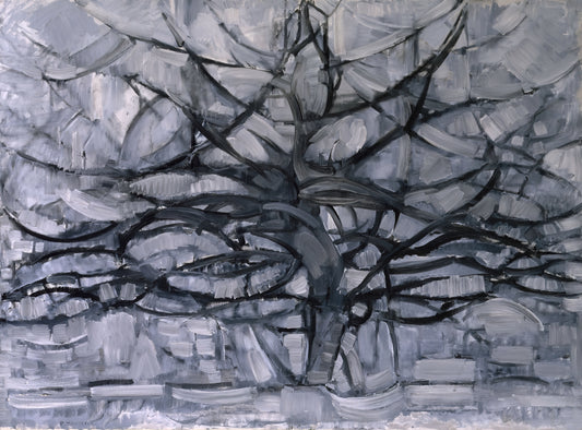 What Is the Story Behind Piet Mondrian’s *The Grey Tree*?