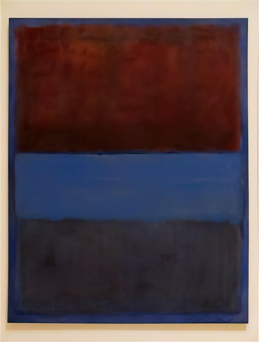 What Do Rust and Blue Reveal About Mark Rothko’s Emotional Palette?
