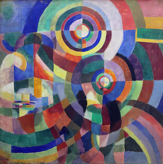 What Makes Sonia Delaunay’s *Electric Prisms* (1914) a Masterpiece of Modern Art?