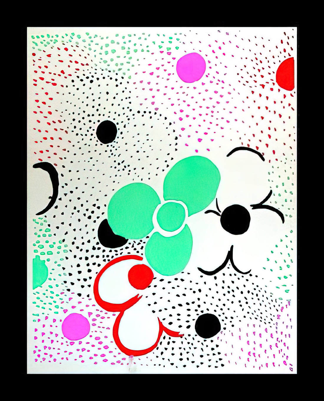 Was macht Sonia Delaunays Gouache-Arbeiten so besonders?