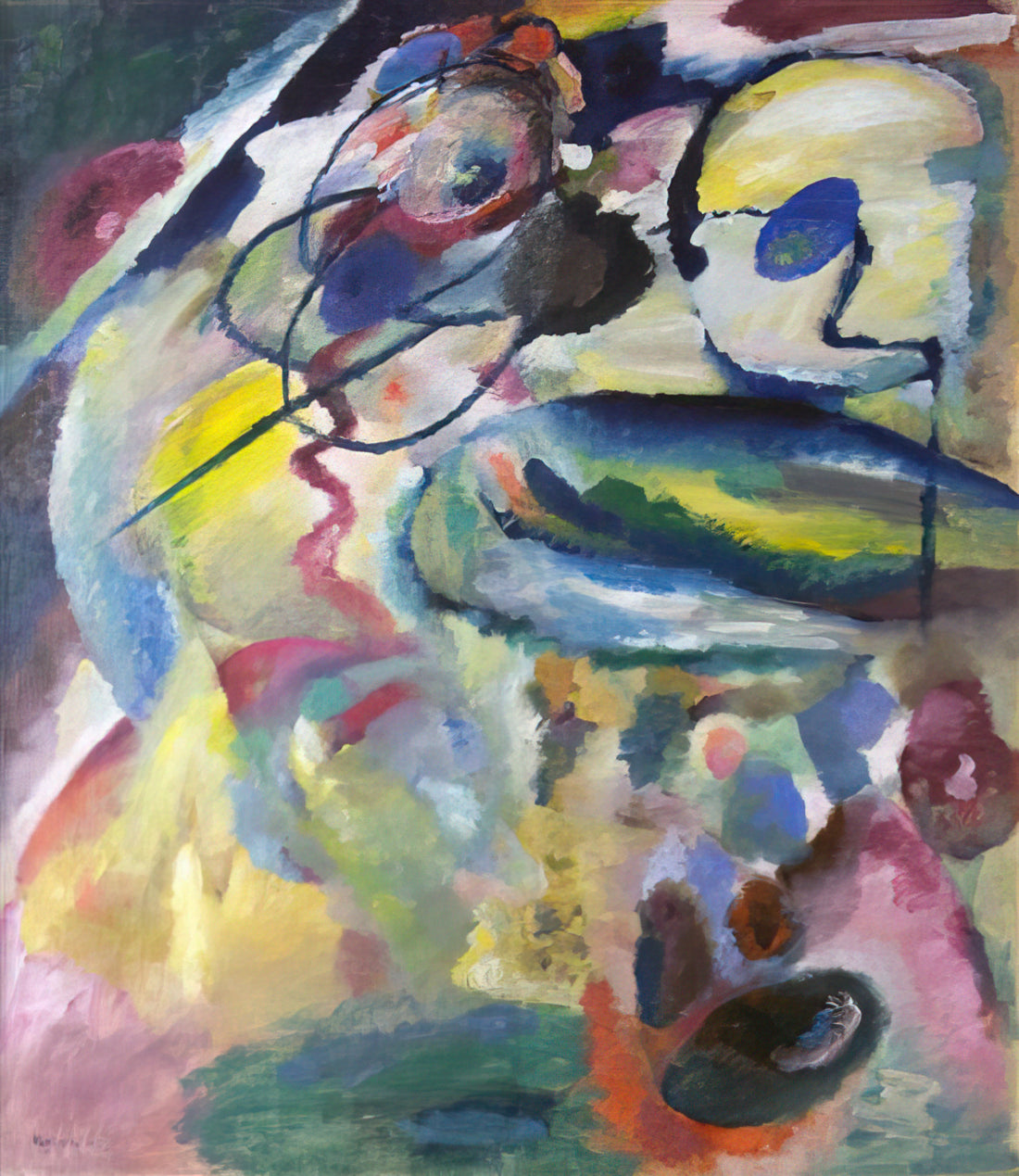 Wassily Kandinsky 1913: Ein Wendepunkt in der abstrakten Kunst