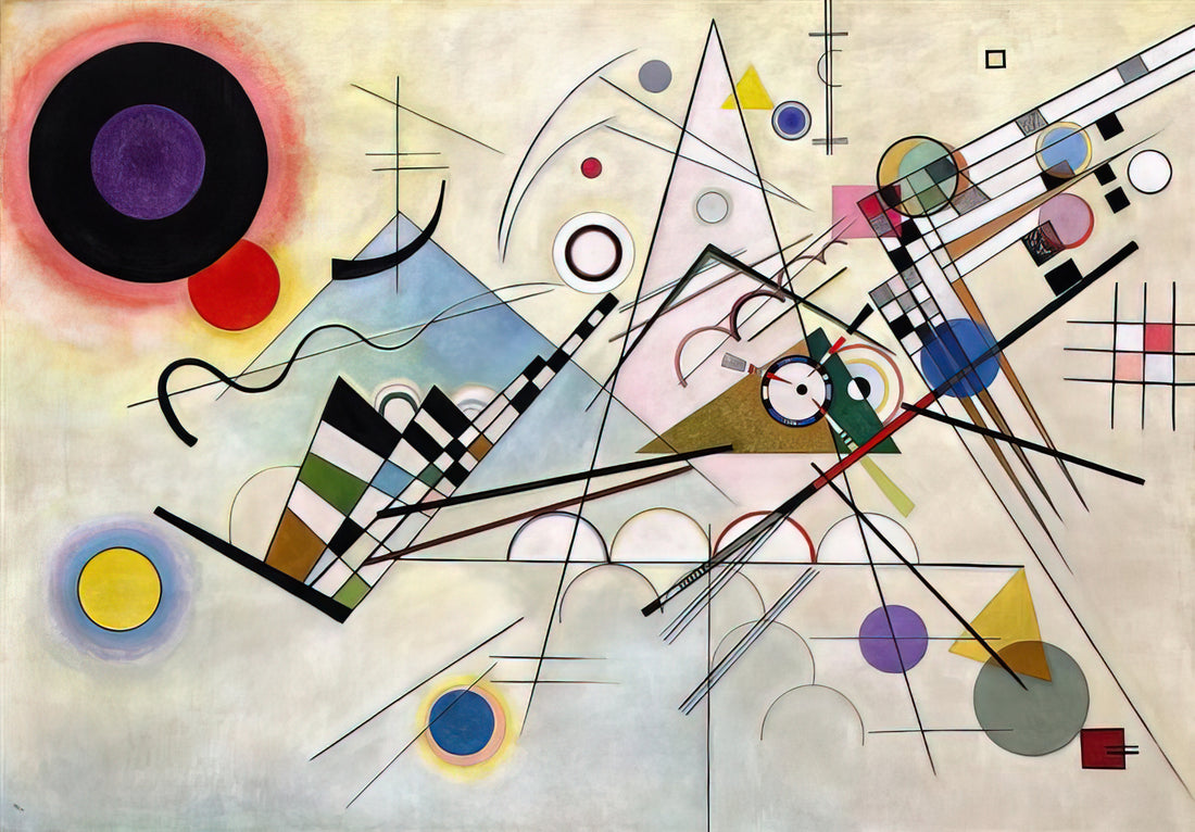 What Does Wassily Kandinsky’s Composition 8 (1923) Reveal About His Bauhaus Period?
