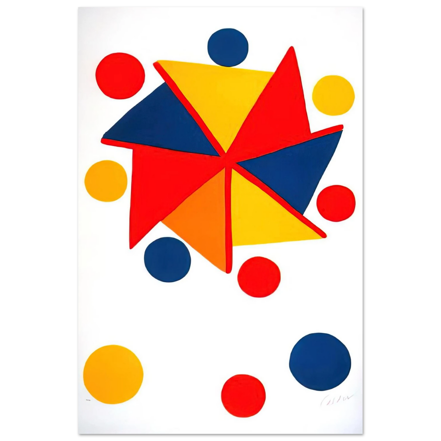 Alexander Calder - UNTITLED 1970 Fine Art Poster