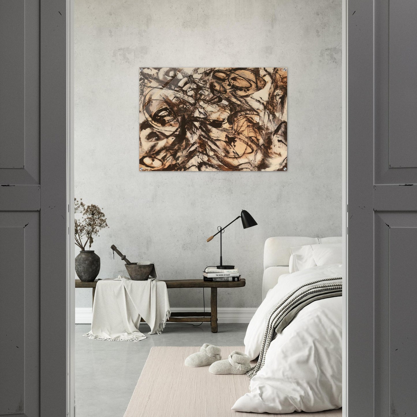 The Guardian - Lee Krasner Acrylic Print - 70x100 cm / 28x40″ inches | Lee Krasner Wall Art | Lee Krasner Prints