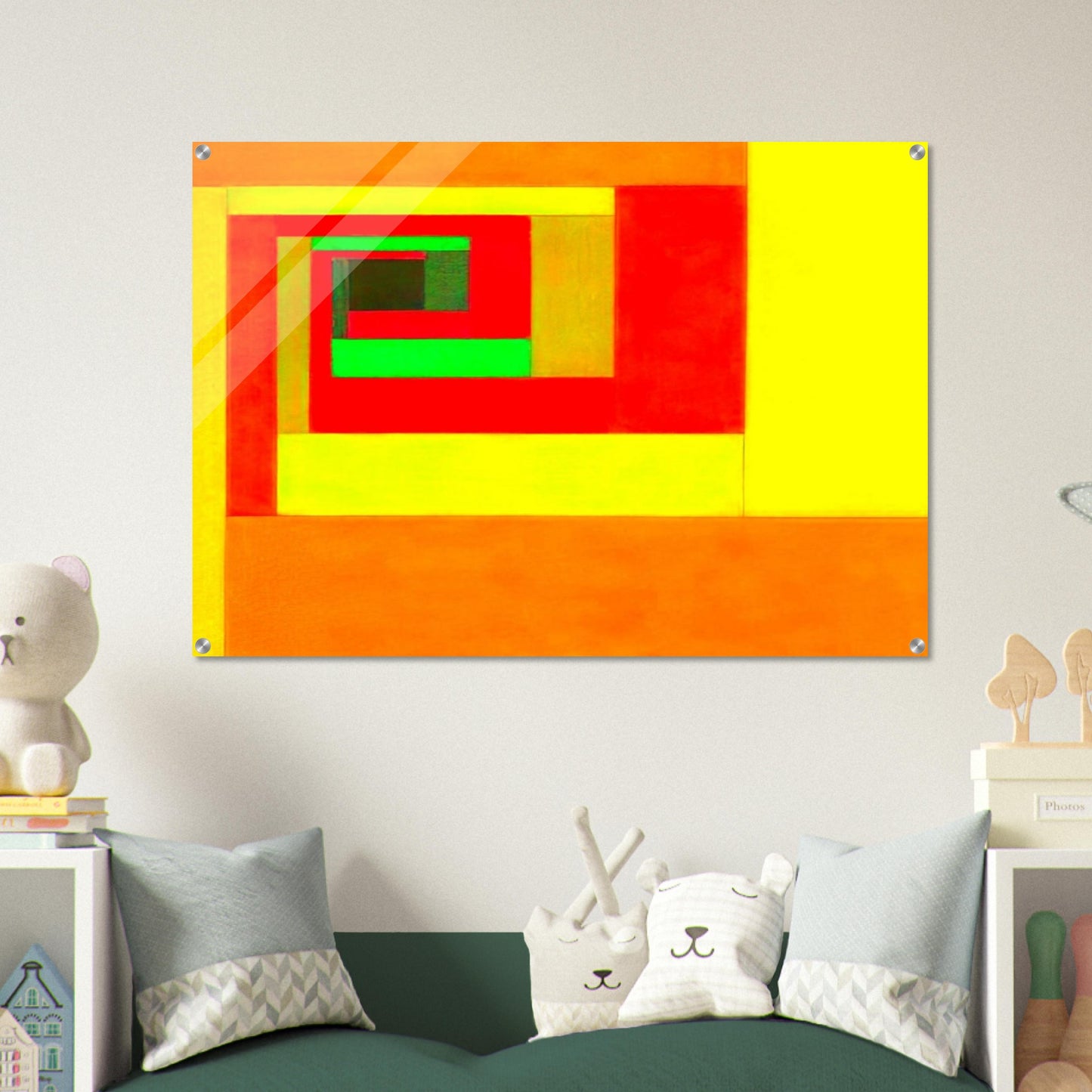 Etudes Bauhaus C - 1929 - Victor Vasarely Acrylic Print - 70x100 cm / 28x40″ inches