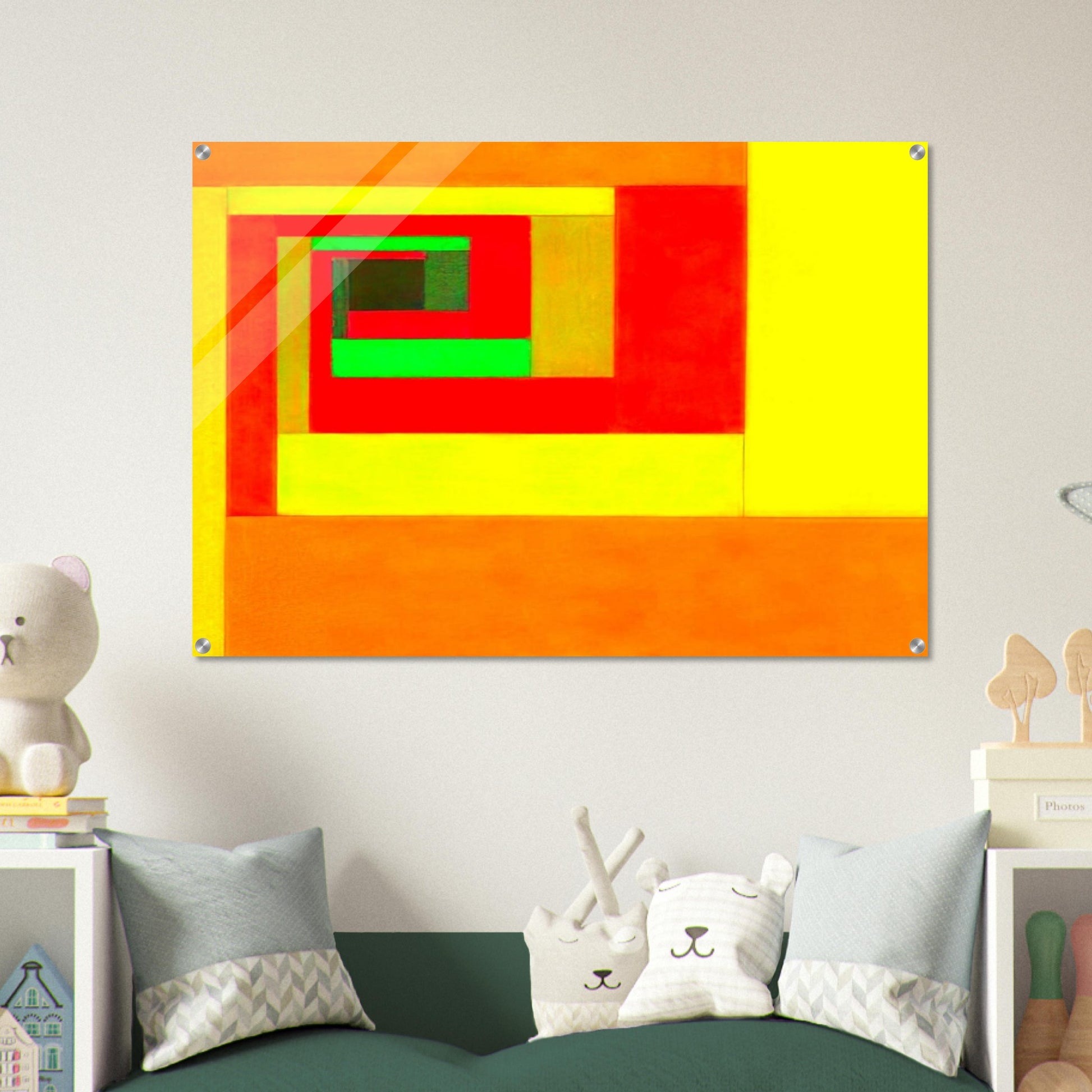 Etudes Bauhaus C - 1929 - Victor Vasarely Acrylic Print - 70x100 cm / 28x40″ inches