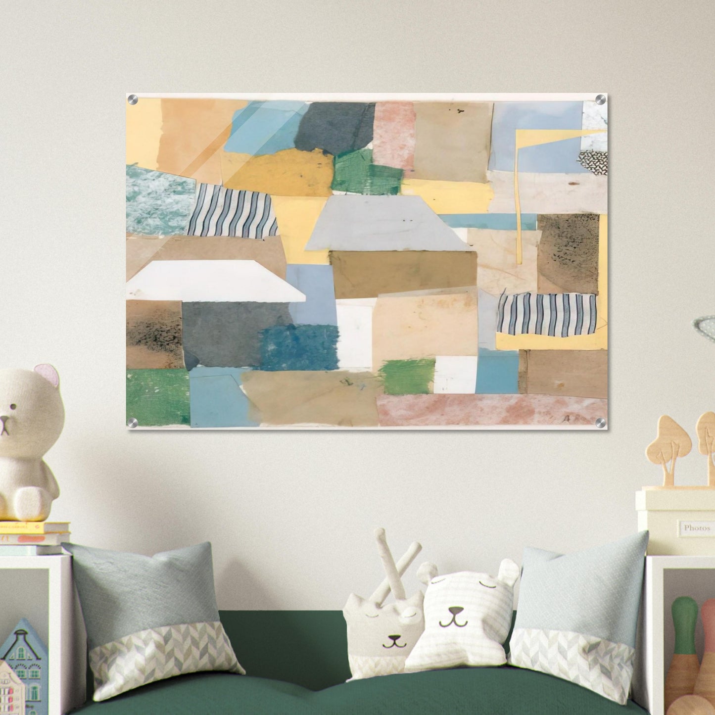 Number 653 - Abstract Expressionism - Anne Ryan Acrylic Print - 70x100 cm / 28x40″ inches