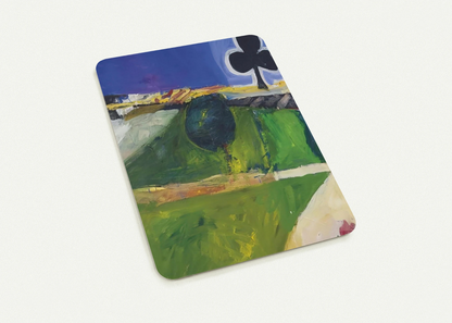 Landscape with Figure By Richard Diebenkorn Pack of 10 Post Cards | Richard Diebenkorn Post Cards | A6 (10.5 x 14.8 cm) - 4.1 x 5.8 inches