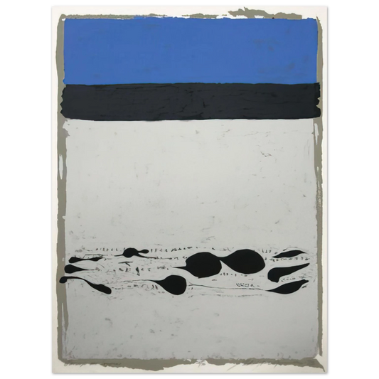 Adja Yunkers - Passages Des Soupias - 1973  75x100 cm / 30x40inches Fine Art Poster