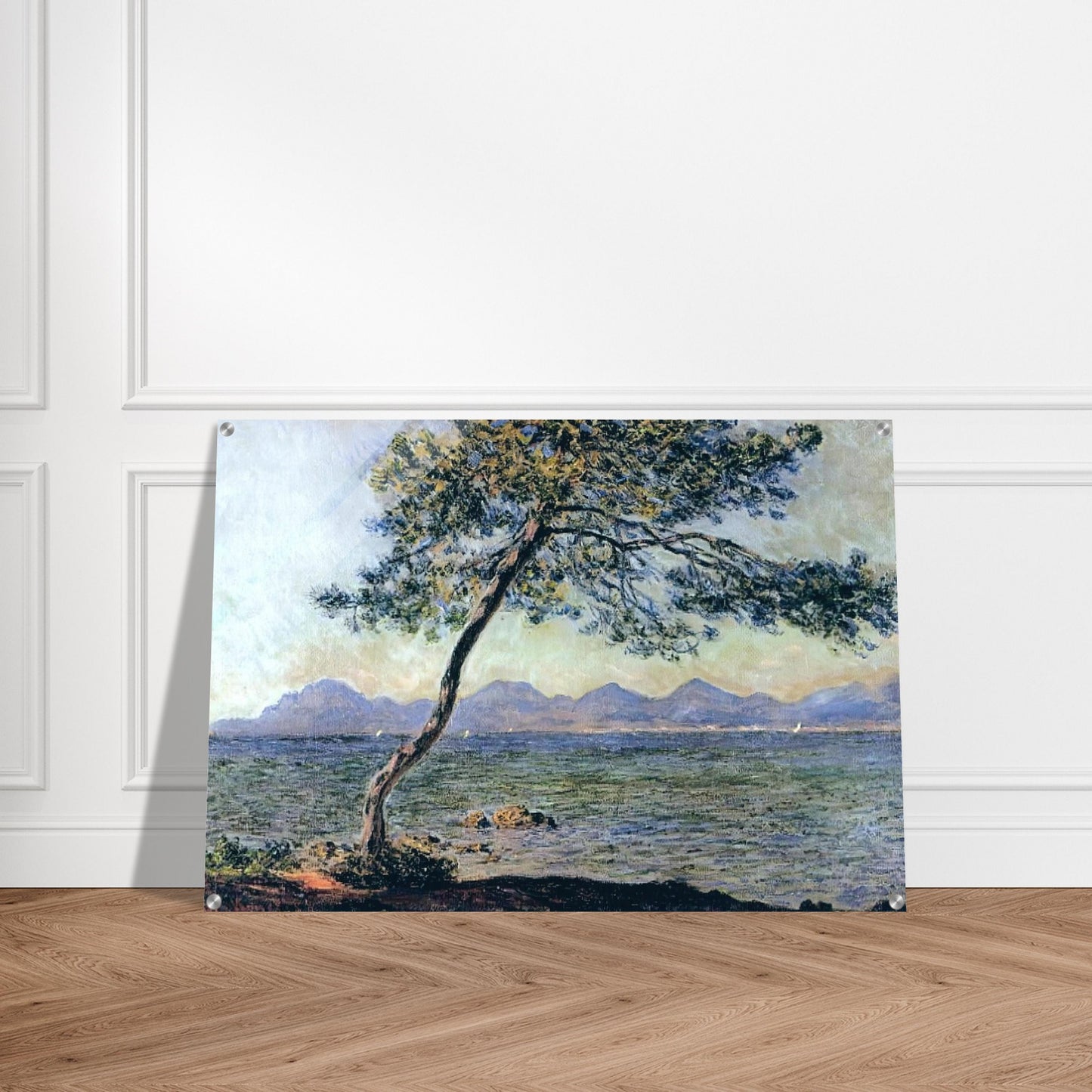 At Cap d'Antibes - claude monet Acrylic Print - 70x100 cm / 28x40″ inches