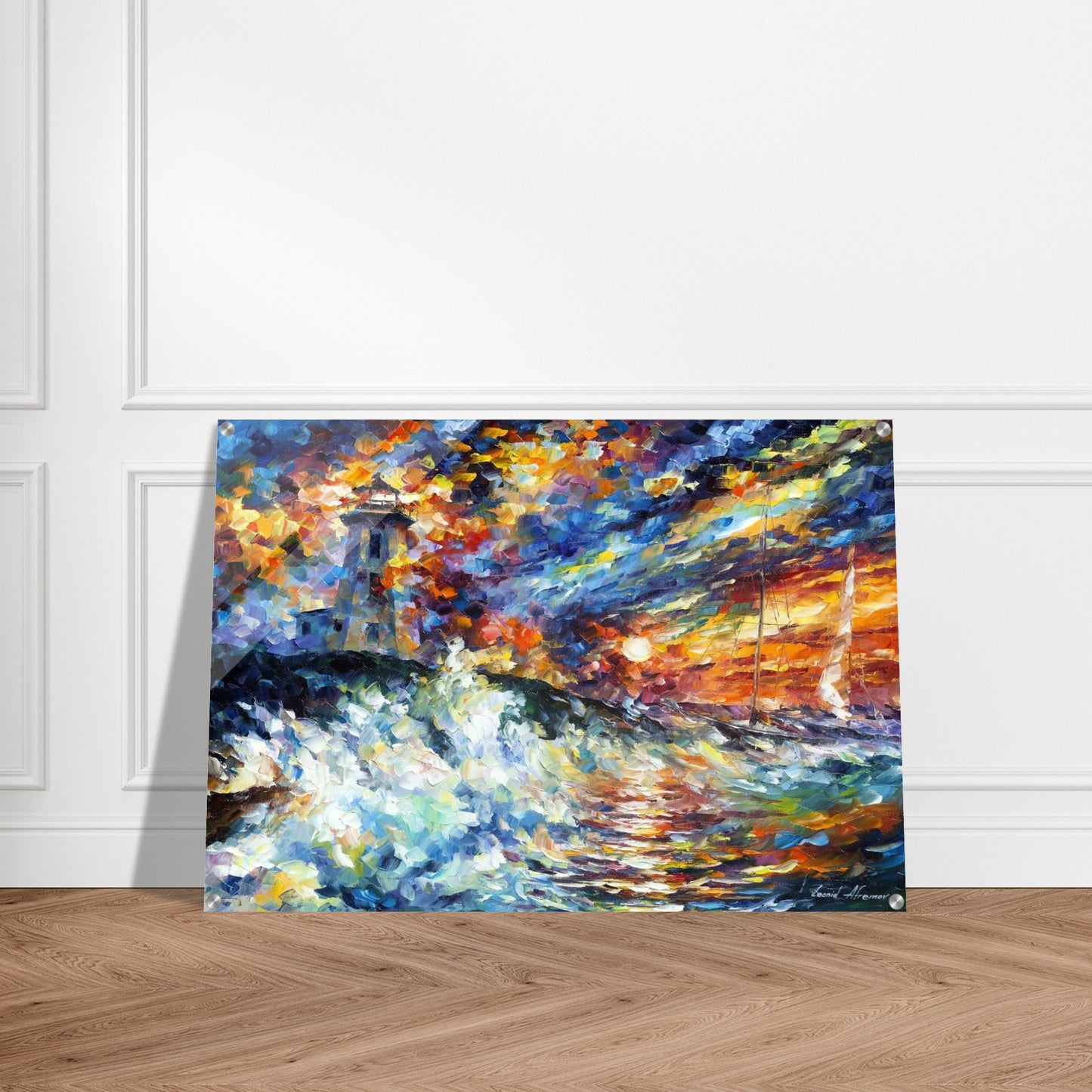 Leonid Afremov - Leonid Afremov Acrylic Print - 70x100 cm / 28x40″ inches | Leonid Afremov Wall Art | Leonid Afremov Prints
