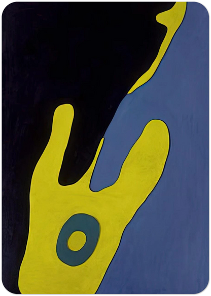 Configuration By Jean Arp Pack of 10 Post Cards | Jean Arp Post Cards | A6 (10.5 x 14.8 cm) - 4.1 x 5.8 inches