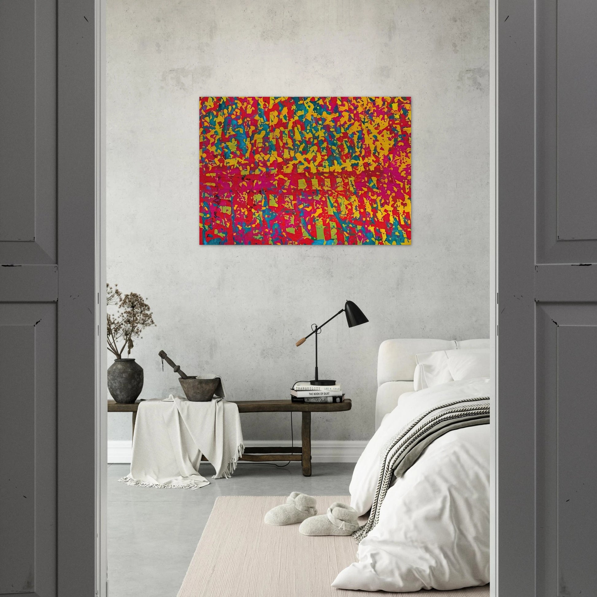 LUDORFF - Gerhard Richter Brushed Aluminum Print - 70x100 cm / 28x40 inches | Gerhard Richter Aluminum Print | Gerhard Richter Prints