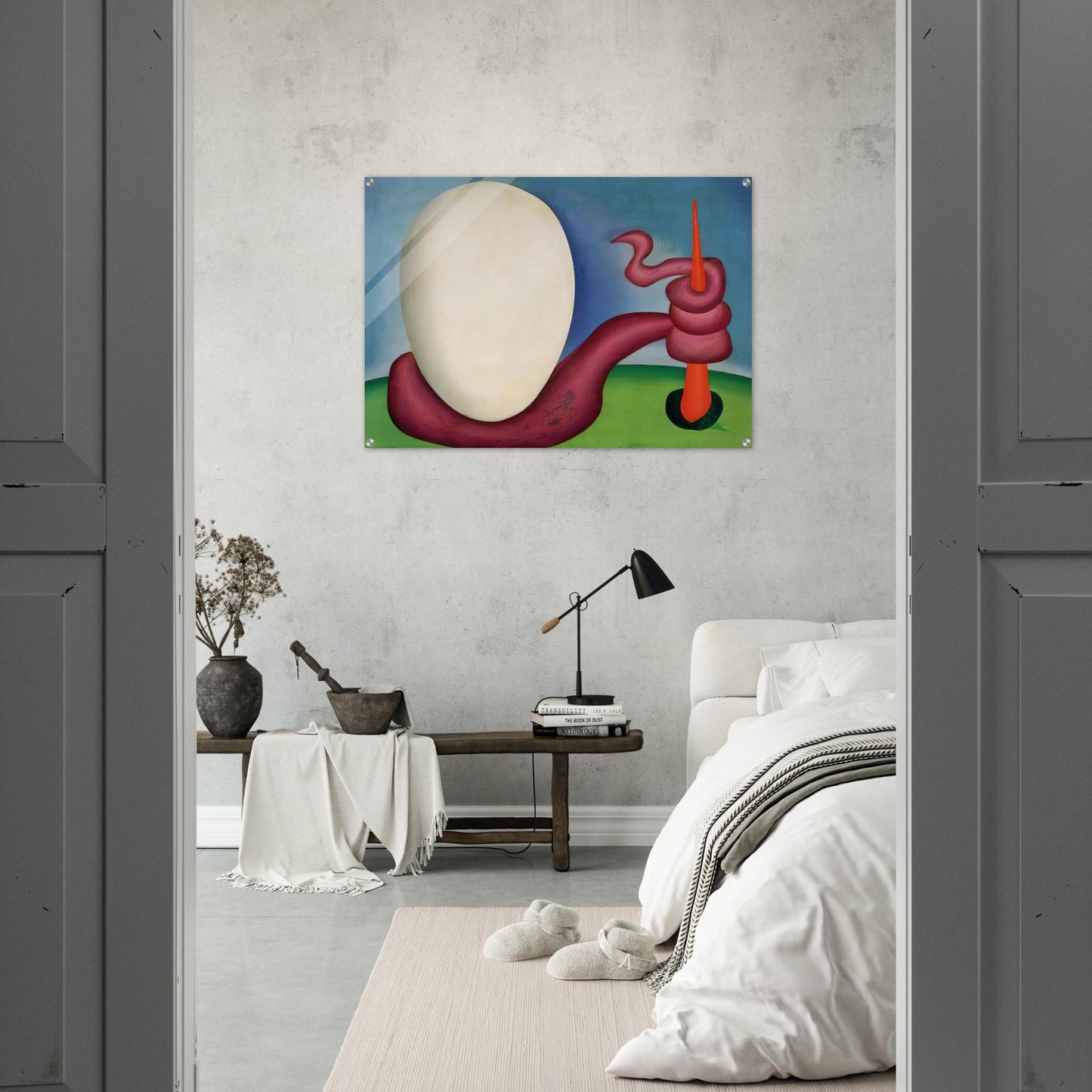 The Egg - Tarsila do Amaral Acrylic Print - 70x100 cm / 28x40″ inches