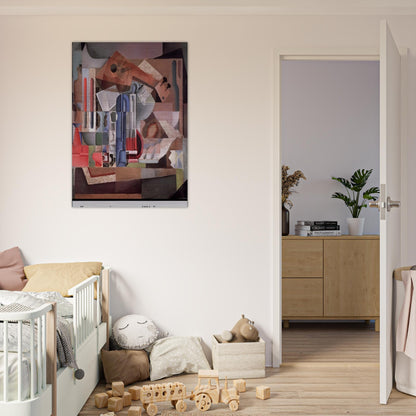 PURISTIC STILL LIFE - Salvador Dali Brushed Aluminum Print - 70x100 cm / 28x40 inches | Salvador Dali Aluminum Print | Salvador Dali Prints