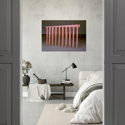 THE BLIND LEADING THE BLIND 1949 - Louise Bourgeois Brushed Aluminum Print - 70x100 cm / 28x40 inches | Louise Bourgeois Aluminum Print | Louise Bourgeois Prints