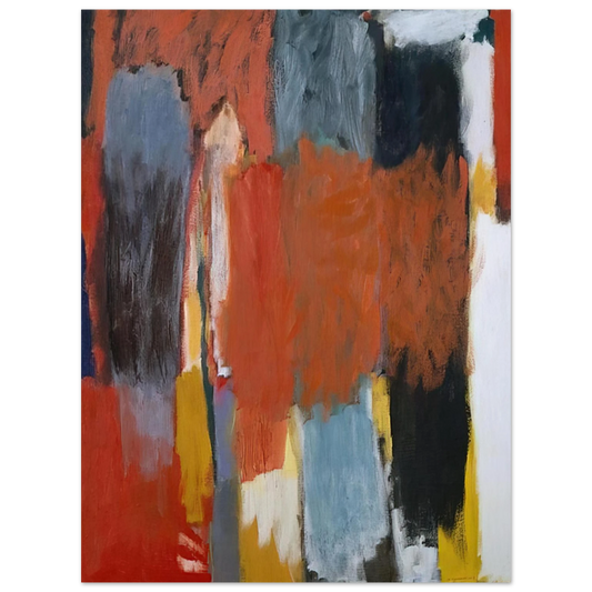 Ernst Wilhelm Nay - Untitled - 1961  75x100 cm / 30x40inches Fine Art Poster