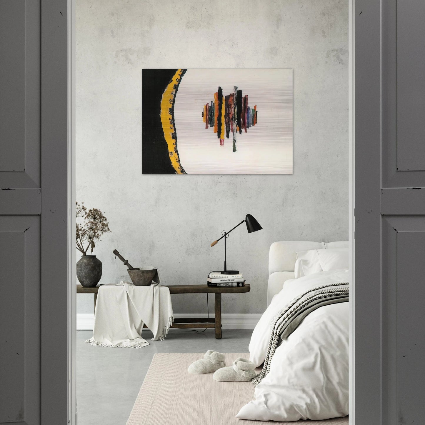 Mind Crystal - 1946 - Forrest Bess Brushed Aluminum Print - 70x100 cm / 28x40 inches | Forrest Bess Aluminum Print | Forrest Bess Prints