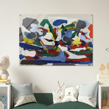 Adventure II - 1963 - Robert Goodnough Acrylic Print - 70x100 cm / 28x40″ inches | Robert Goodnough Wall Art | Robert Goodnough Prints