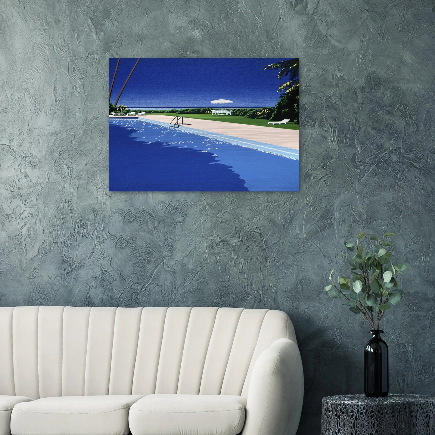 Deck - Hiroshi Nagai Brushed Aluminum Print - 70x100 cm / 28x40 inches | Hiroshi Nagai Aluminum Print | Hiroshi Nagai Prints