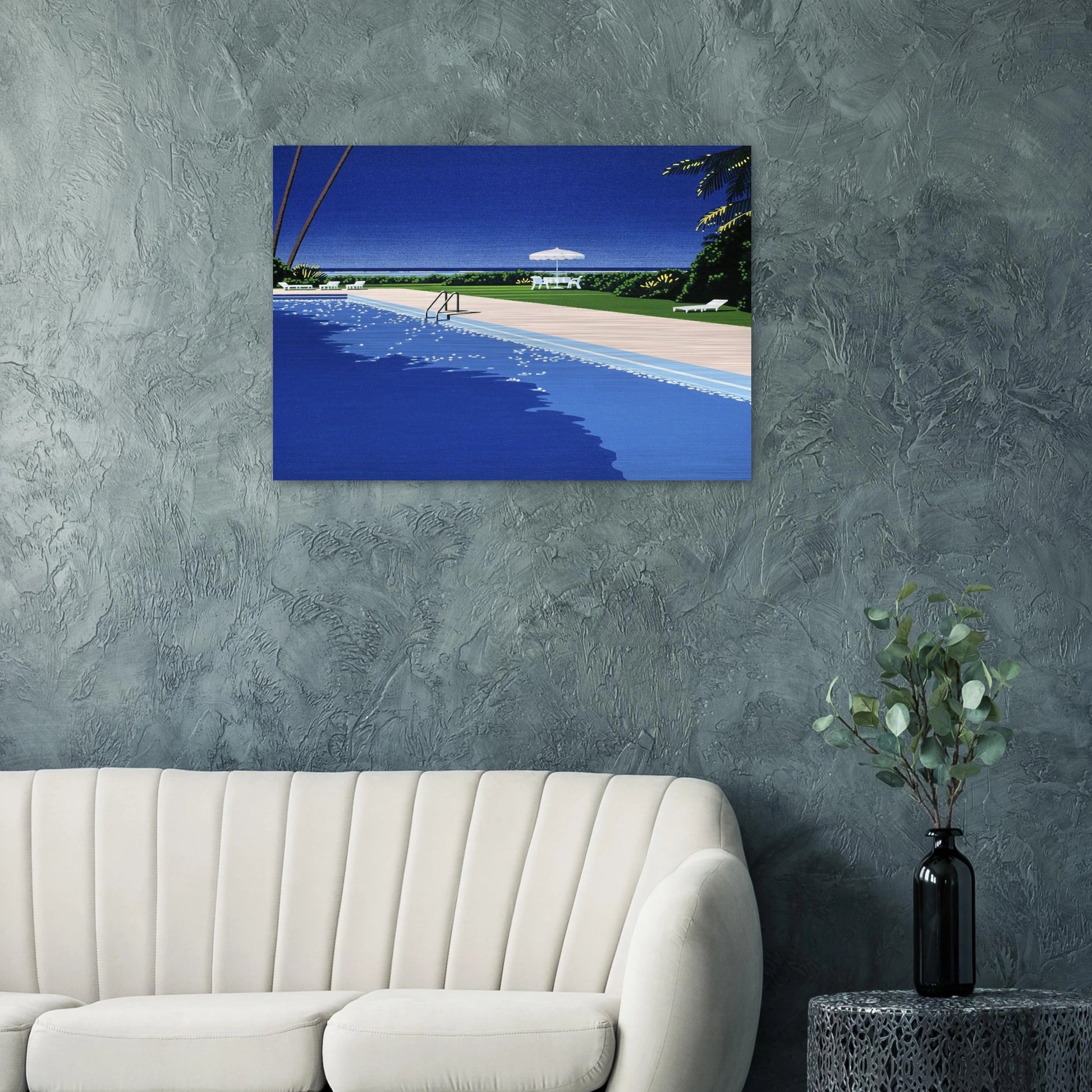 Deck - Hiroshi Nagai Brushed Aluminum Print - 70x100 cm / 28x40 inches | Hiroshi Nagai Aluminum Print | Hiroshi Nagai Prints