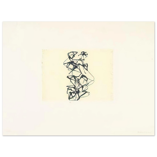 Brice Marden - Cyprian Evocation - 1992  75x100 cm / 30x40inches Fine Art Poster