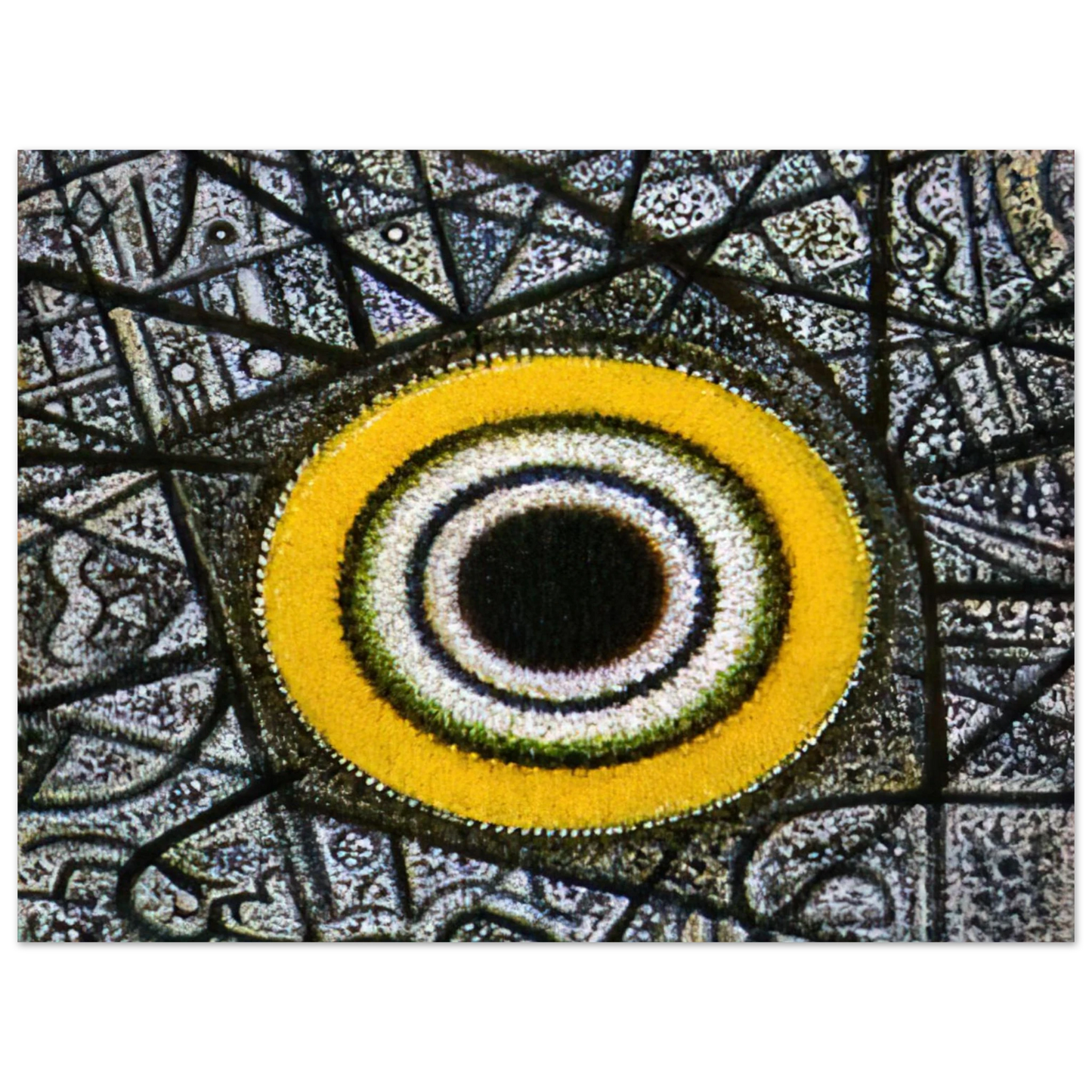 Richard Pousette-Dart - Now a Turning Orb - Abstract Expressionism  75x100 cm / 30x40inches Fine Art Poster