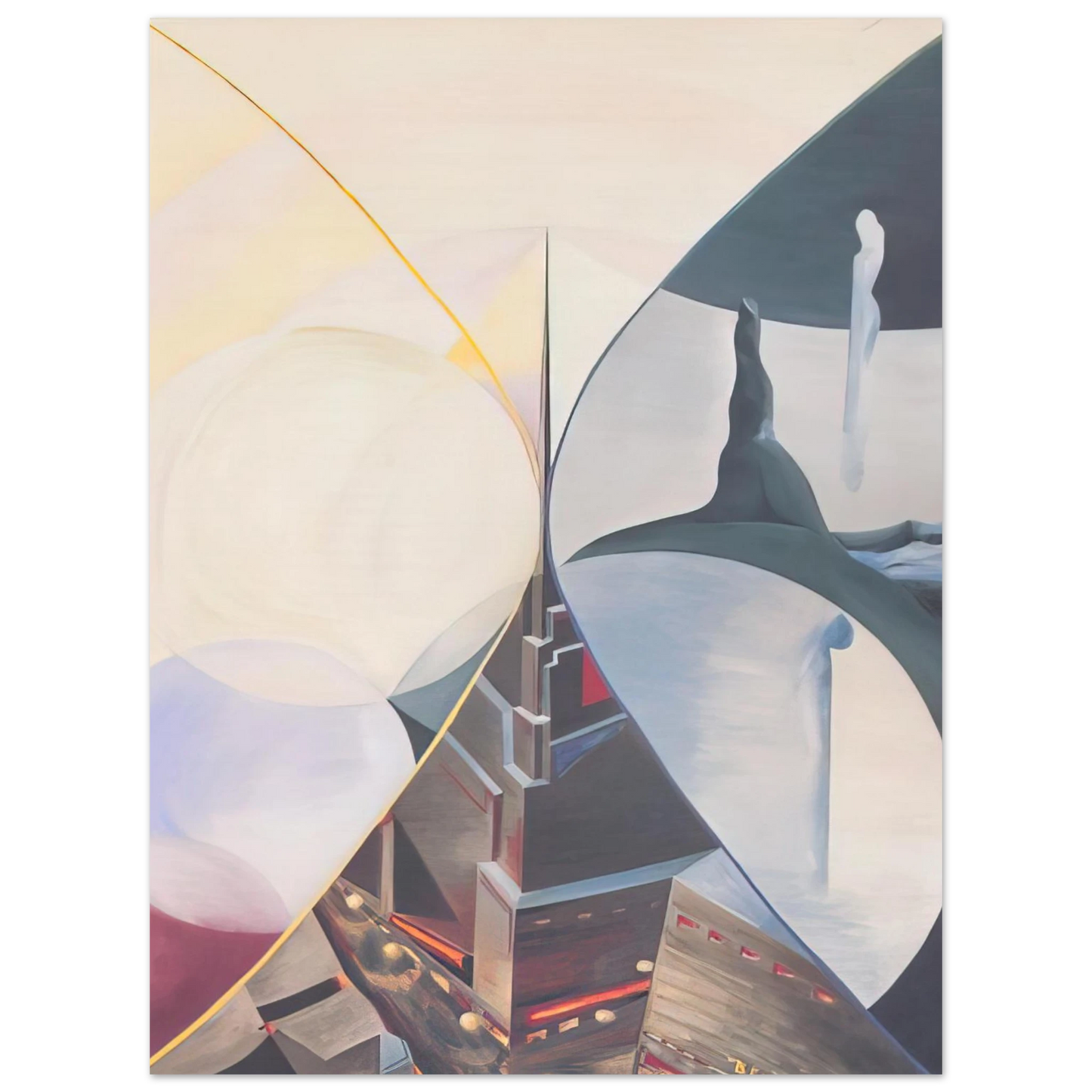 Benedetta Cappa - Il Grande X - 1931 Italy  75x100 cm / 30x40inches Fine Art Poster