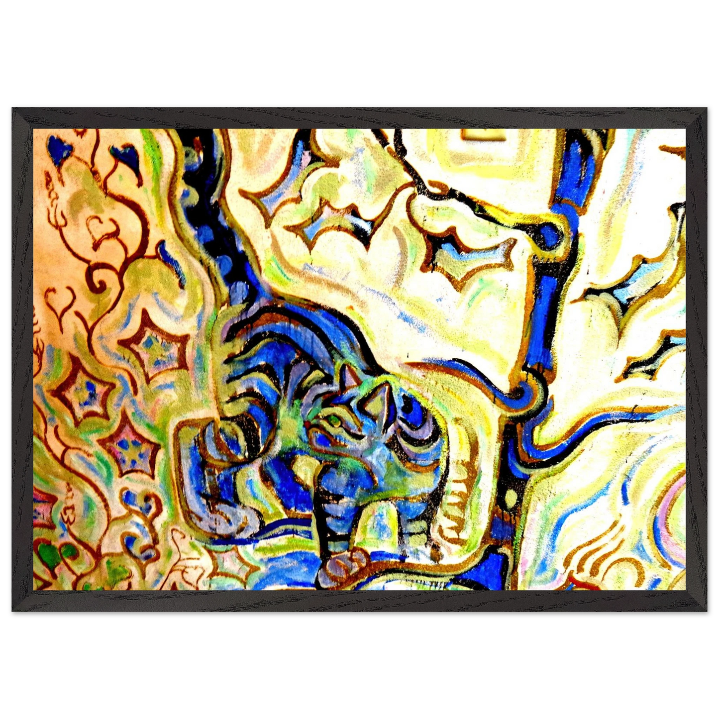 Walter Inglis Anderson - Walter Anderson Wall art - 50x70 cm / 20x28 inches - Premium Wooden Framed Poster With Fine Art Paper-canvas - Black frame