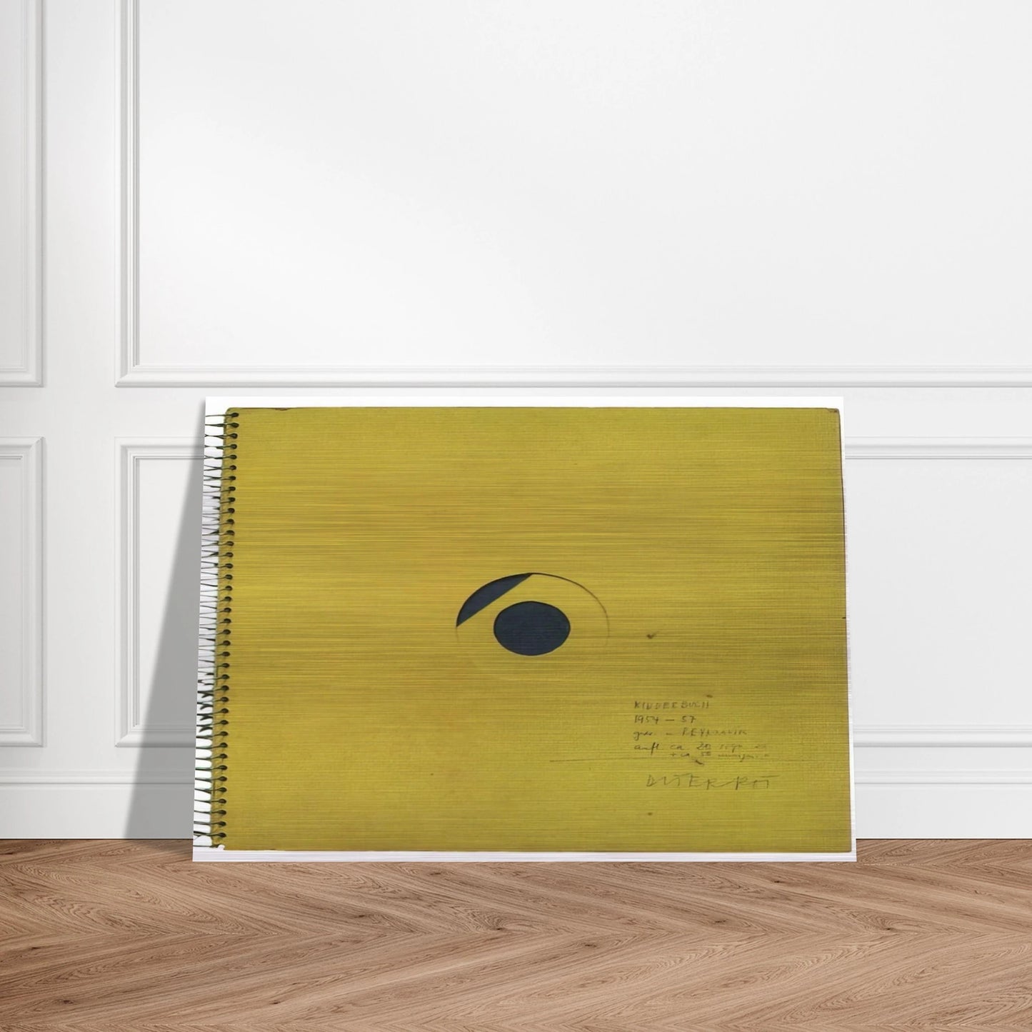 Children's Book - 1957 - Dieter Roth Brushed Aluminum Print - 70x100 cm / 28x40 inches | Dieter Roth Aluminum Print | Dieter Roth Prints