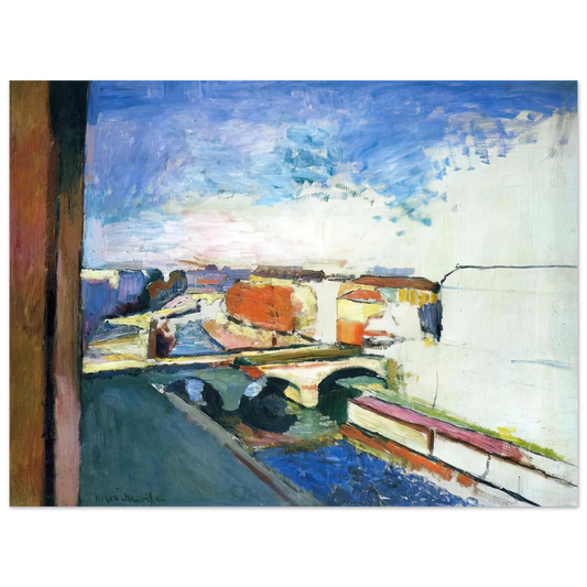 Henri Matisse - PONT SAINT MICHEL IN PARIS  75x100 cm / 30x40inches Fine Art Poster