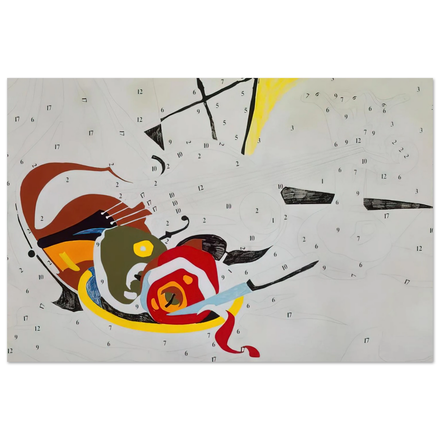 Andy Warhol - Do It Yourself  Violin  Fine Art Poster