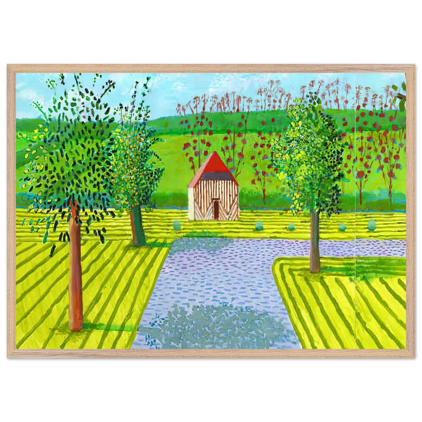 David Hockney - David Hockney Wall art - 40x50 cm / 16x20 Inches - Fine Art Poster - -