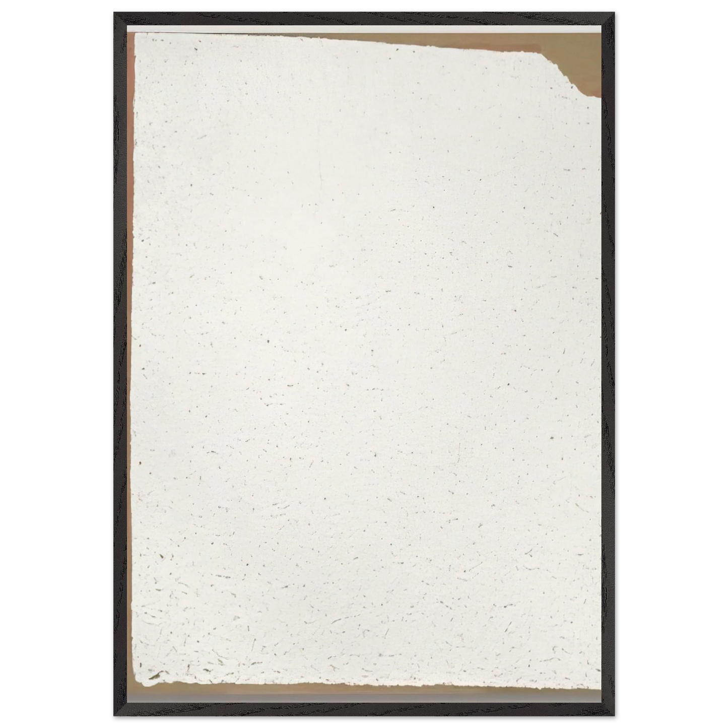 Convention - 2002 - Robert Ryman 70x100 cm / 28x40 inches Framed Art Print – Black Wooden Frame