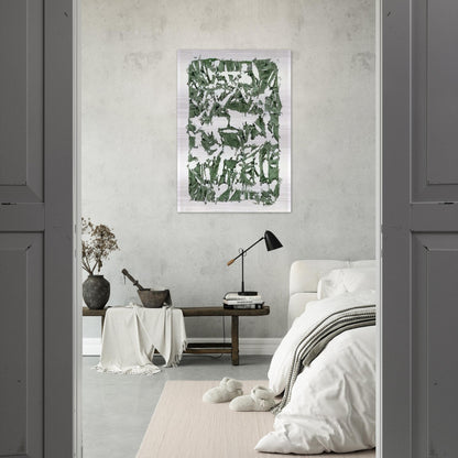 Tabula - 1980 - Simon Hantai Brushed Aluminum Print - 70x100 cm / 28x40 inches | Simon Hantai Aluminum Print | Simon Hantai Prints