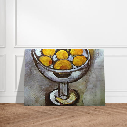 A VASE WITH ORANGES - Henri Matisse Brushed Aluminum Print - 70x100 cm / 28x40 inches | Henri Matisse Aluminum Print | Henri Matisse Prints
