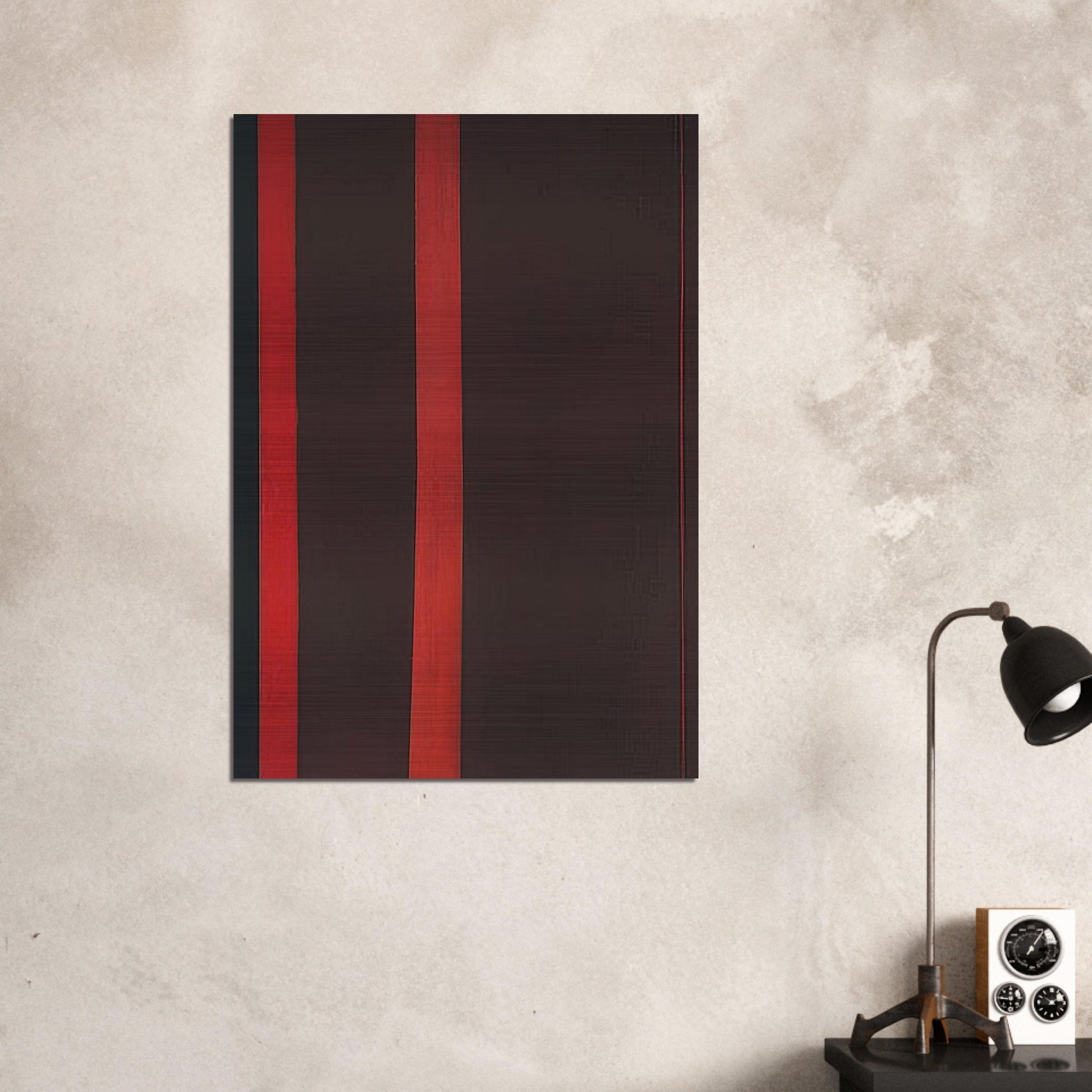 Adam - Barnett Newman Brushed Aluminum Print - 70x100 cm / 28x40 inches | Barnett Newman Aluminum Print | Barnett Newman Prints