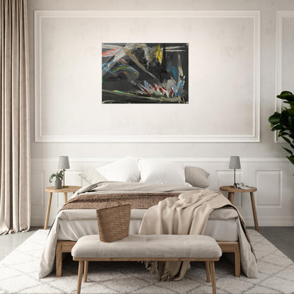 Take That Back Black #282 - 1984 - Stephen Mueller Acrylic Print - 70x100 cm / 28x40″ inches | Stephen Mueller Wall Art | Stephen Mueller Prints