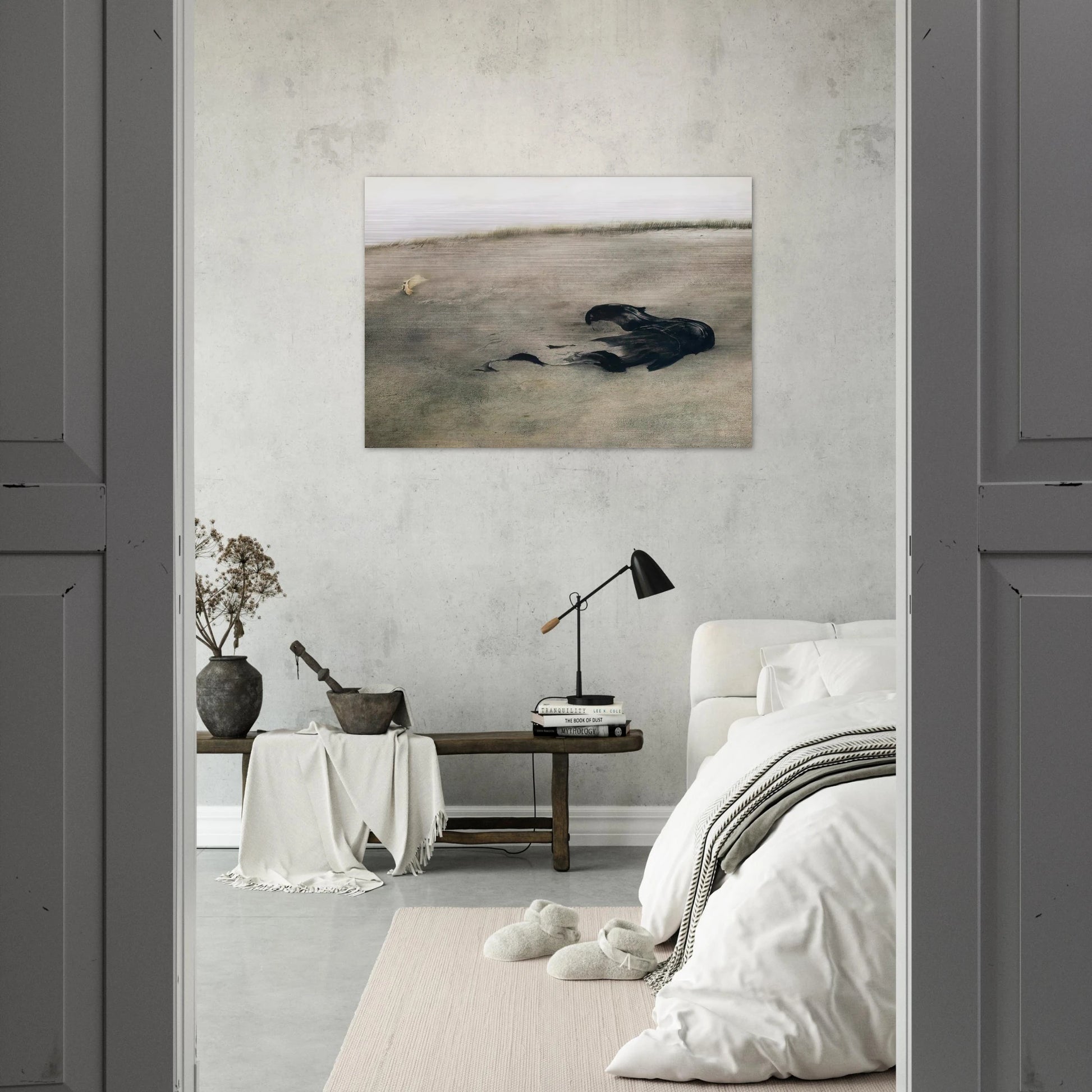 NOT DETECTED 37 - Andrew Wyeth Brushed Aluminum Print - 70x100 cm / 28x40 inches | Andrew Wyeth Aluminum Print | Andrew Wyeth Prints