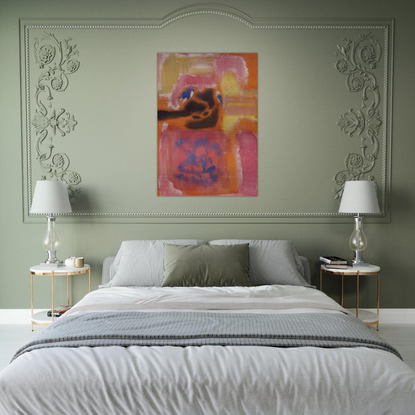 No. 9 - 1947 - Mark Rothko Brushed Aluminum Print - 70x100 cm / 28x40 inches | Mark Rothko Aluminum Print | Mark Rothko Prints