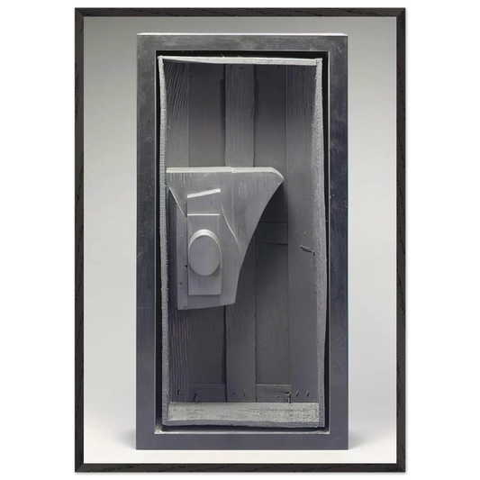 VOYAGE NO II - Louise Nevelson 70x100 cm / 28x40 inches Framed Art Print – Black Wooden Frame