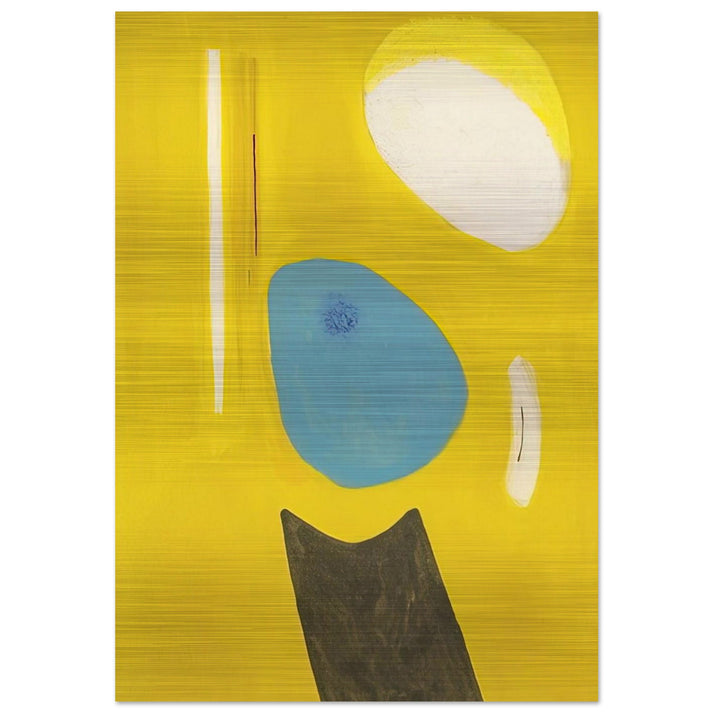 Three Rocks - 1949 - John Ferren Brushed Aluminum Print - 70x100 cm / 28x40 inches | John Ferren Aluminum Print | John Ferren Prints