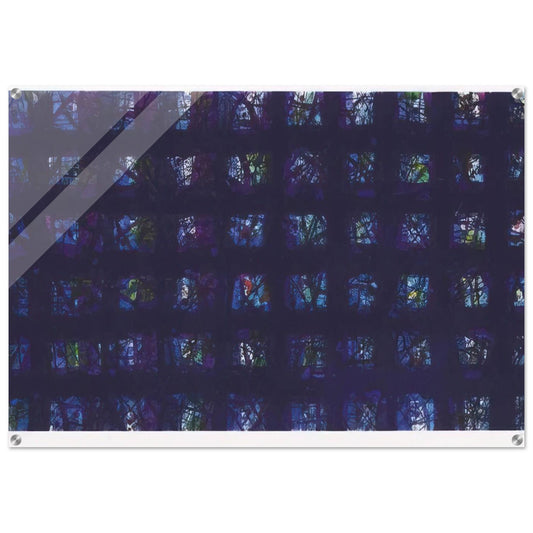 La Notte - Sam Francis Acrylic Print - 70x100 cm / 28x40″ inches