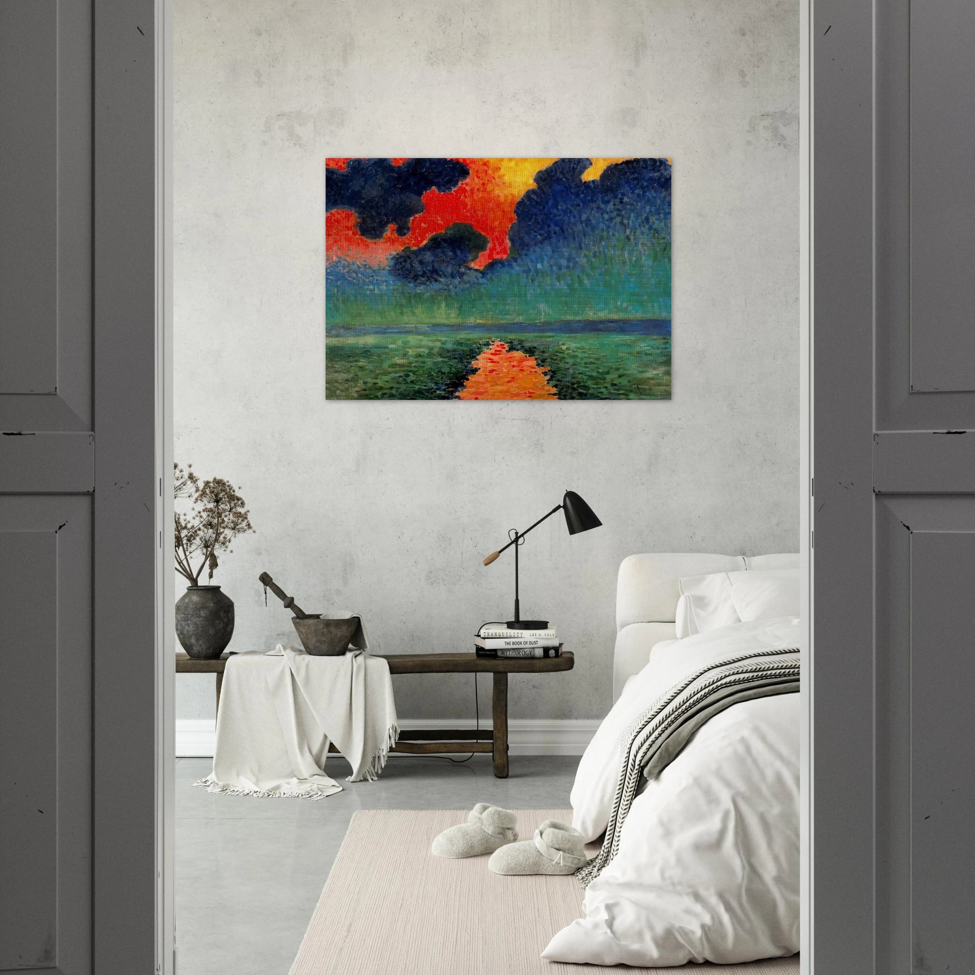 EFFECT OF SUN ON THE WATER LONDON 1906 - Andre Derain Brushed Aluminum Print - 70x100 cm / 28x40 inches | Andre Derain Aluminum Print | Andre Derain Prints