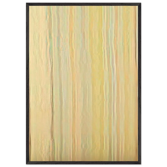 Untitled 150 - 1971 - Gene Davis 70x100 cm / 28x40 inches Framed Art Print – Black Wooden Frame