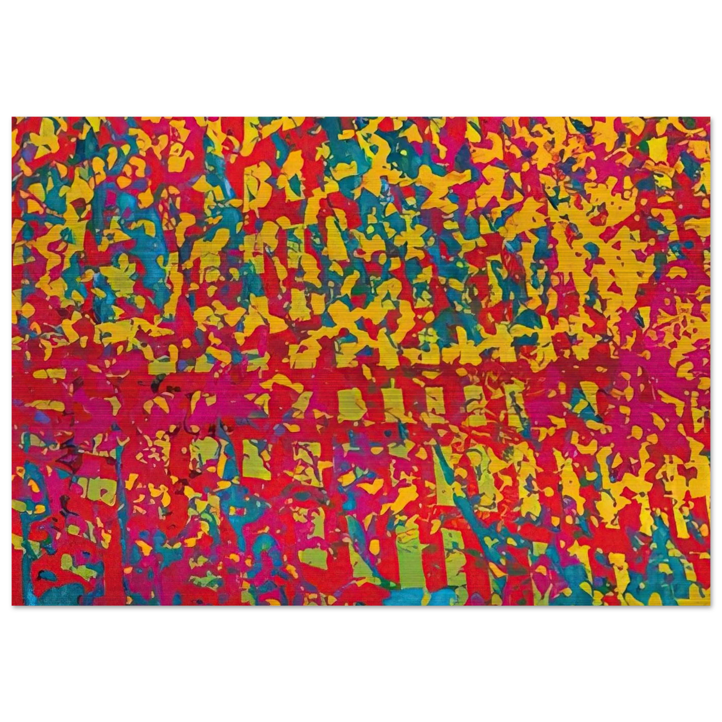 LUDORFF - Gerhard Richter Brushed Aluminum Print - 70x100 cm / 28x40 inches | Gerhard Richter Aluminum Print | Gerhard Richter Prints