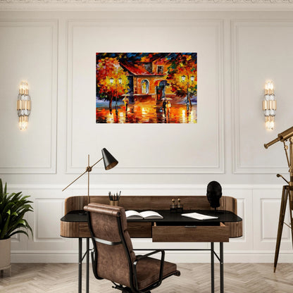 Leonid Afremov - Leonid Afremov Brushed Aluminum Print - 70x100 cm / 28x40 inches | Leonid Afremov Aluminum Print | Leonid Afremov Prints